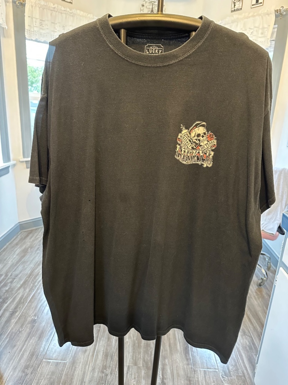 Lucky 13 Mens 3XL Black T-Shirt - Picture 6 of 8